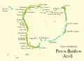 Karte des Atolls Peros Banhos