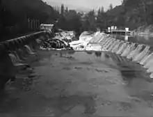 Pertes du Rhône vor der Überflutung (1931)