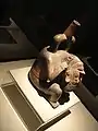 Präkolumbianischer Jug in der Form eines Mannes
