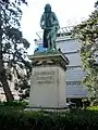 Pestalozzi-Denkmal von Hugo Siegwart in der Pestalozzi-Anlage in Zürich