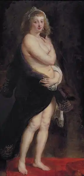 Helena Fourment  (Das Pelzchen) (Peter Paul Rubens)