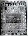 Manufacture Biscuits „LU“ : Vue prise en ballon („Keksfabrik LU: Ansicht aus dem Ballon“) Reklame in L'Illustration, 1924