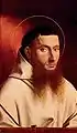 HalbprofilPetrus Christus: Porträt eines Kartäusers, 1446
