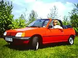 Peugeot 205 Cabriolet (1986–1990)