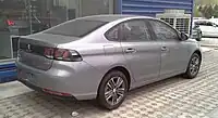 308 Sedan, Heckansicht