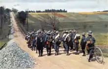 Deutsche Pfadfinder mit dem Südwester (1914).