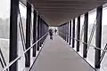 Die Pfaffenthal-Brücke als Verbindung zum Aufzug