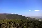 Blick von der Theresienwarte auf den Pfaffstättner Kogel