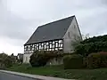 Wohnhaus, Wohnstallhaus und Scheune des Pfarrhofes