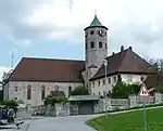 Die Pfarrkirche von Haidmühle