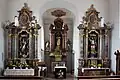 Altarraum der Kirche Johannes Baptist