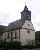 Die evangelische Kirche in Oberohrn