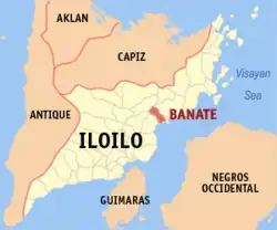 Lage von Banate