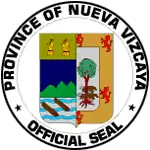 Offizielles Siegel der Provinz Nueva Vizcaya