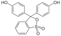 Strukturformel von Phenolrot