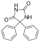 Struktur von Phenytoin