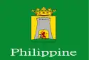 Flagge des Ortes Philippine