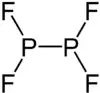 Struktur von Phosphor(II)-fluorid