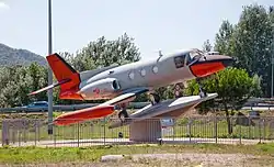 Piaggio PD.808 (Denkmal für den italienischen Piloten Carlo Del Prete (1897–1928) in Lucca)