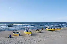 Fischerboote an der Ostsee