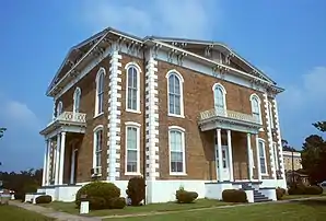 Pickens County Courthouse in Carrollton, gelistet im NRHP unter der Nr. 94000441.