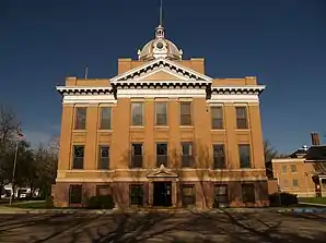 Pierce County Courthouse, einer von sieben Einträgen des Countys im National Register of Historic Places