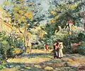 Pierre-Auguste Renoir:Ein Garten in Montmartre