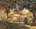 Pierre Auguste Renoir:Landschaft bei La Roche-Guyon