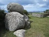 Der Pseudodolmen Pierre au Rey