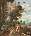 Die vier Elemente: Eine Allegorie von Luft und Feuer