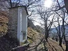 Kreuzweg oberhalb Biasca