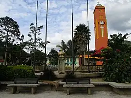Zentraler Park in Pijao