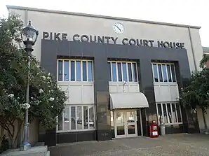 Pike County Courthouse in Troy