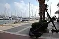 Promenade am Jachthafen