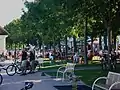 Promenade in Wyk zur Sommerzeit