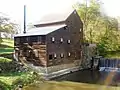 Pine Creek Gristmill in Muscatine, seit 1979 im NRHP gelistet