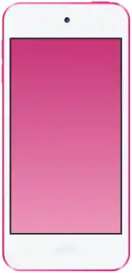 Ein pinker iPod touch der 6. Generation.