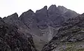 Die Pinnacle Ridge von Westen