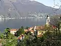 Pino, im Hintergrund Ronco sopra Ascona