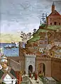 Detail, Blick auf Ancona