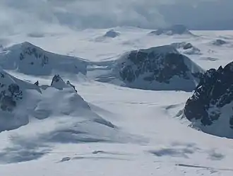 Blick vom Komini Peak auf das Pirdop Gate