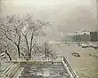 Le Louvre, matin, effet de neige, 2e série