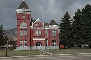 Piute County Courthouse, gelistet im NRHP mit der Nr. 71000844