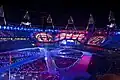 Das Olympiastadion während der Schlussfeier am 12. August 2012