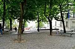 Place Émile Goudeau (Chansonnier des Montmartre)