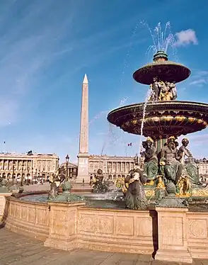 Fontaine des Mers von Jacques Hittorff