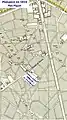 Plaisance 1814: geringe Weiterentwickelung seit 1740