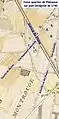 Plaisance auf dem Plan Delagrive von 1740