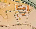 Die Brauerei auf dem Engemer Gemeindeplan von 1878
