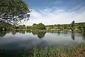 Stausee der Nesque bei Monieux